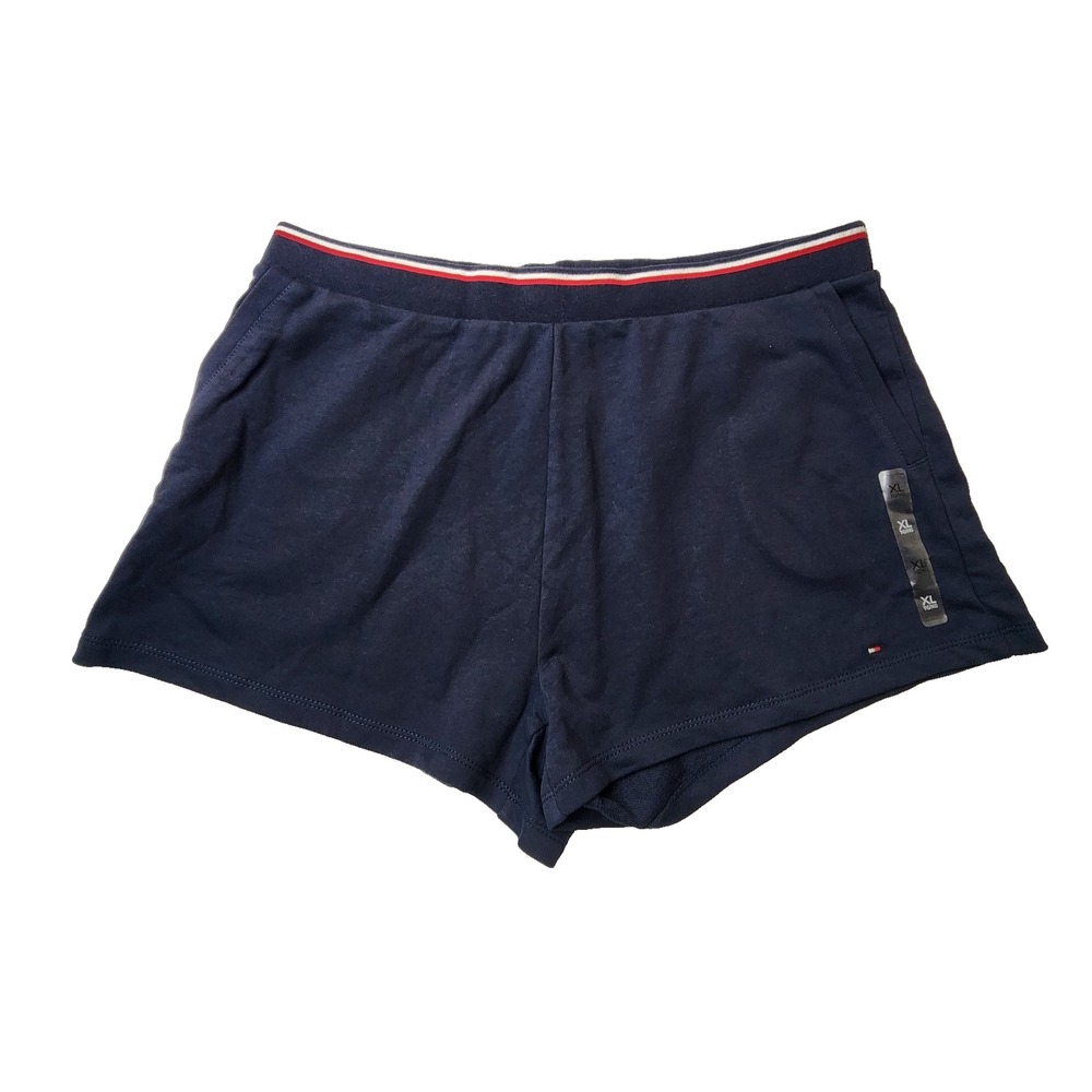 Tommy Hilfiger Women Sweat Shorts Knit Elastic Waist Size XL NWT OEM